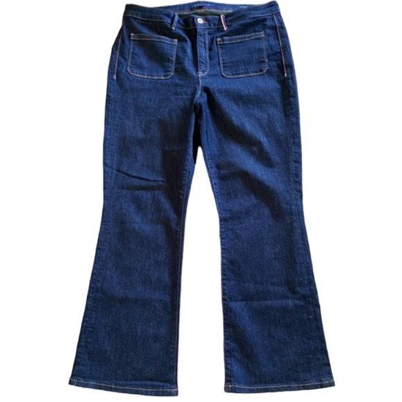 Tommy Hilfiger Raleigh Bootcut blue jeans size 10 - Picture 9 of 10